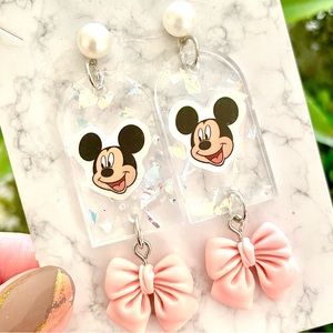 Mickey Mouse Acrylic Earrings